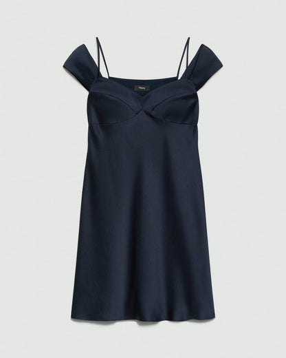 Camisole Dress in Crushed Satin