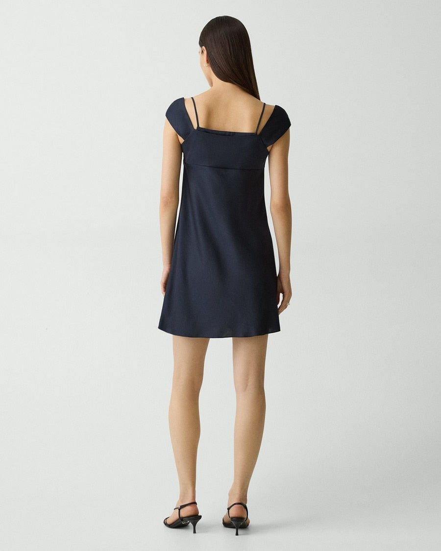 Camisole Dress in Crushed Satin
