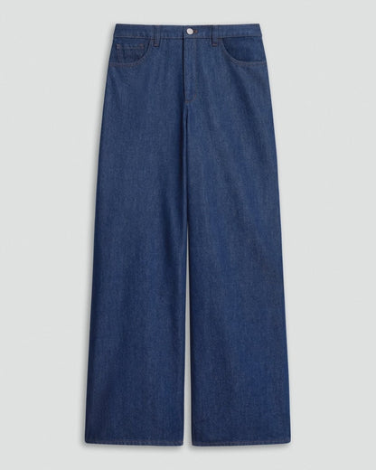 Straight-Leg Five-Pocket Pant in Relaxed Denim