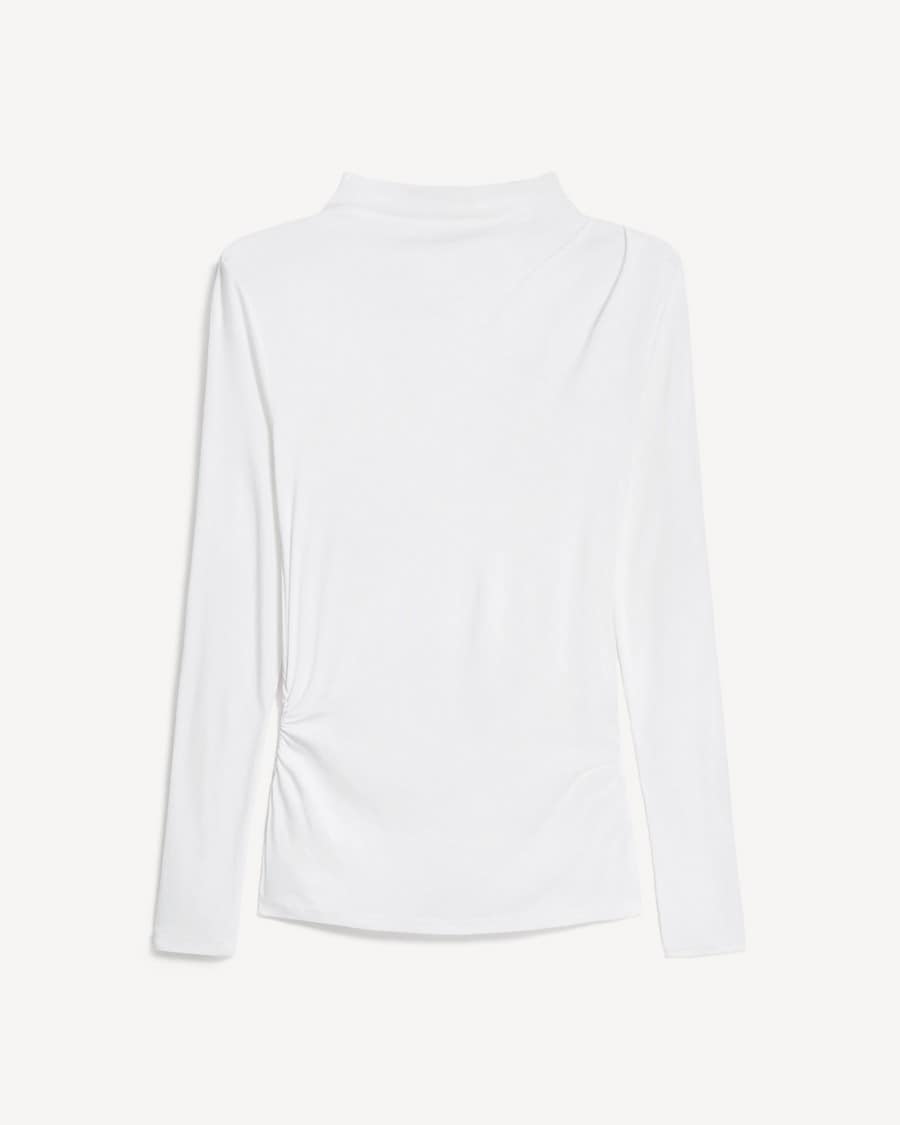 Mock Neck Top in Soft Rib