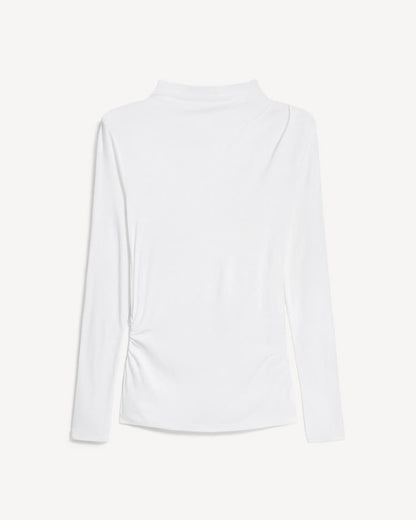 Mock Neck Top in Soft Rib
