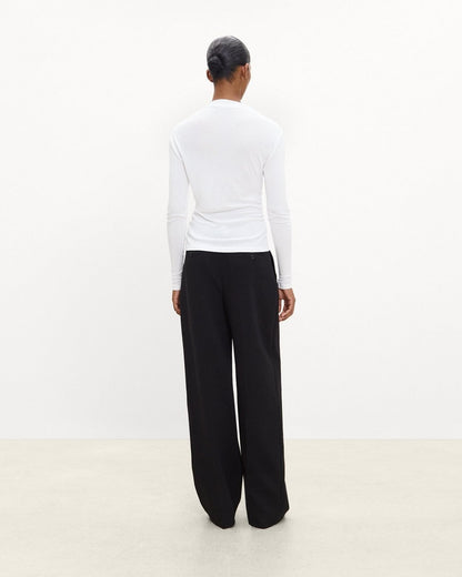 Mock Neck Top in Soft Rib