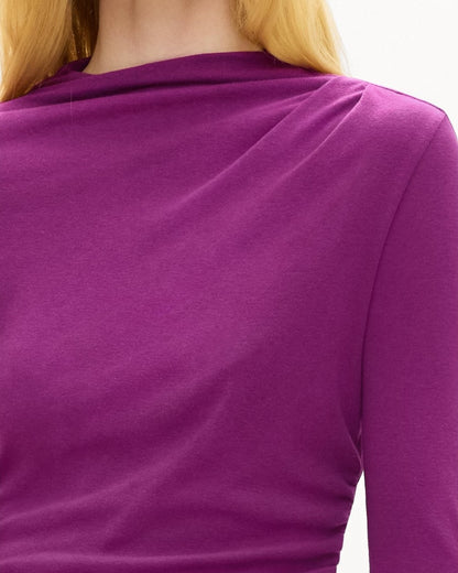 Mock Neck Top in Soft Rib