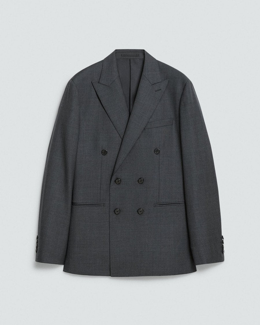 Standard Double-Breasted Blazer in Sartorial Wool