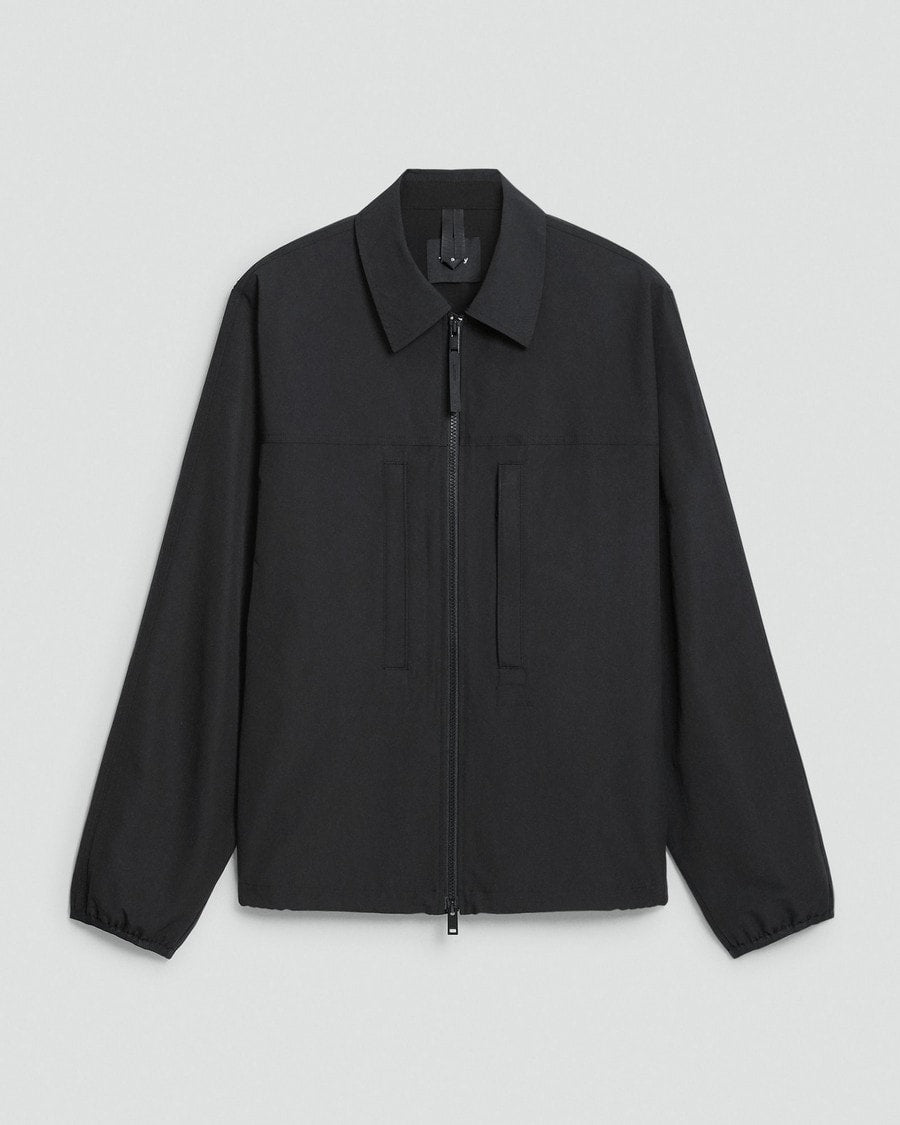 Zip Jacket in Organic Cotton-Blend