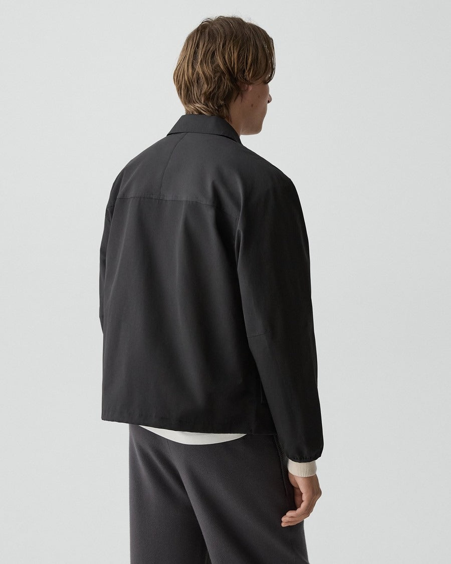 Zip Jacket in Organic Cotton-Blend