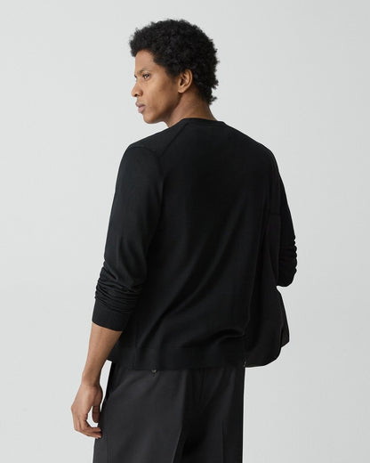 V-Neck Cardigan in Regal Wool