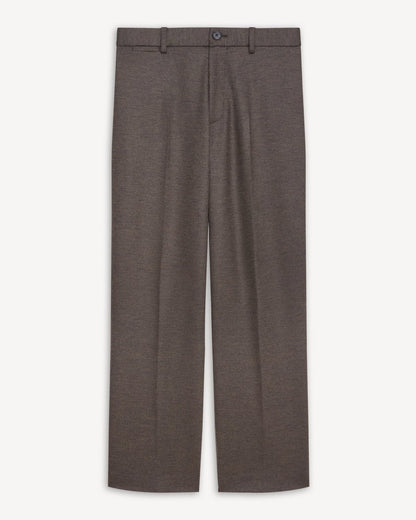 Zaine Drawstring Pant in Wool-Blend Knit