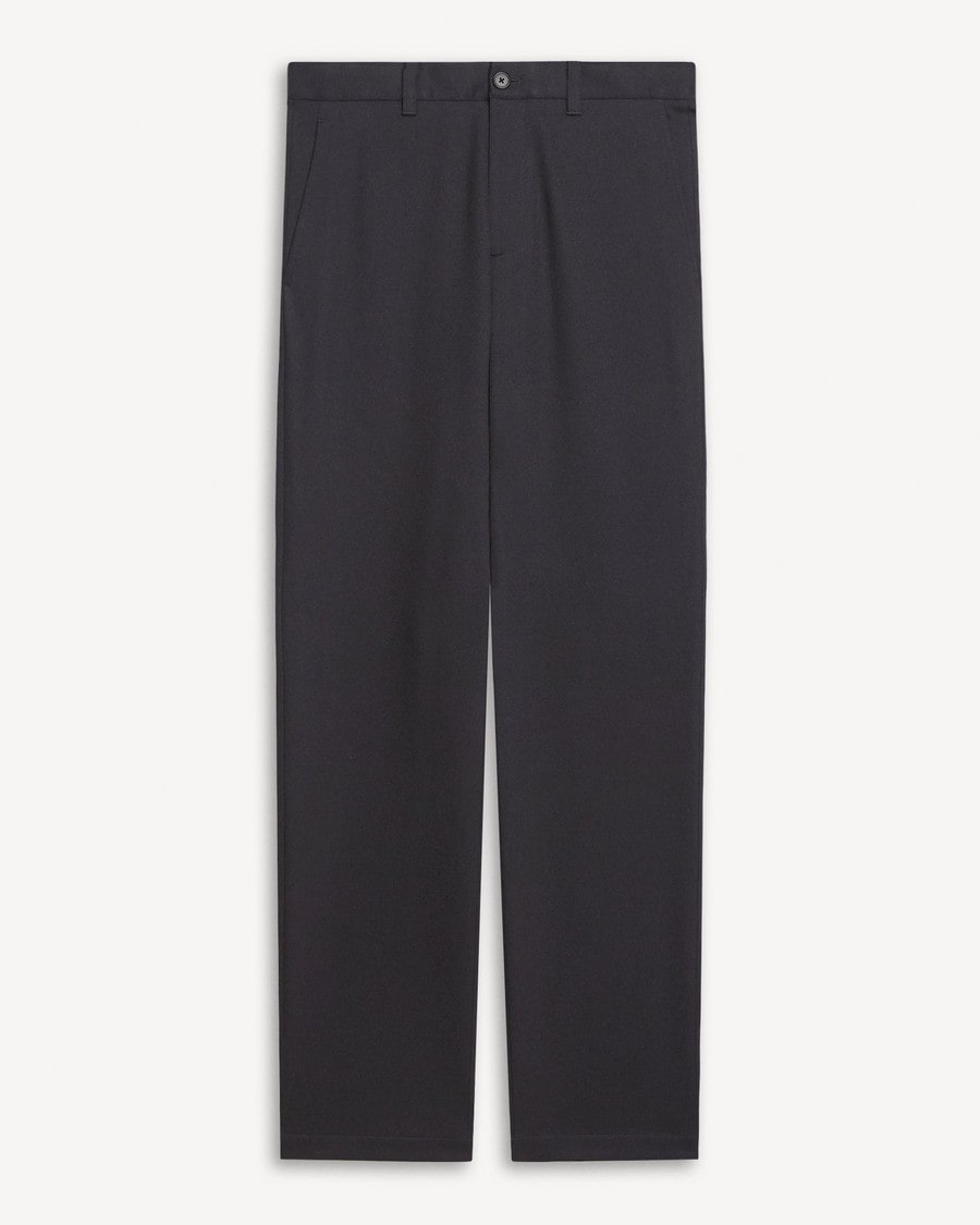 Straight Pant in Knit Twill