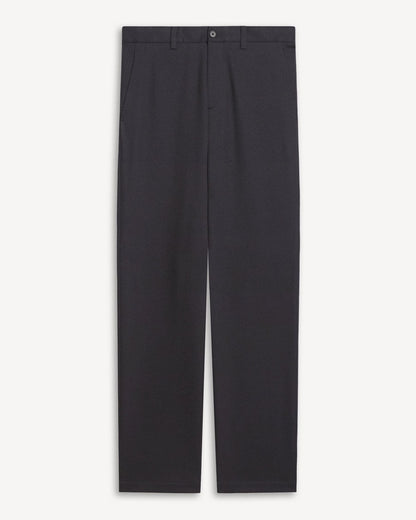 Straight Pant in Knit Twill