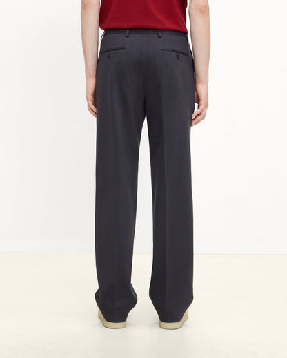Straight Pant in Knit Twill