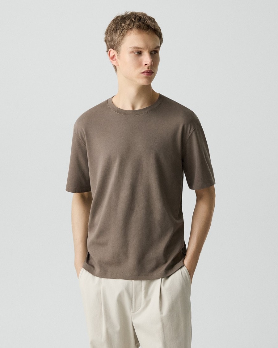 Relaxed Tee in Cotton Jersey