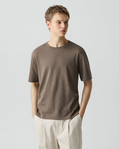 Relaxed Tee in Cotton Jersey