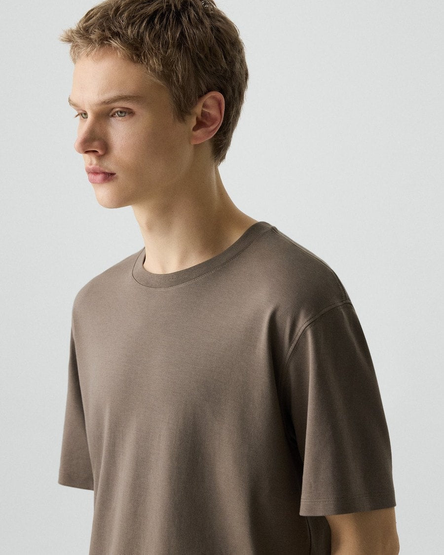 Relaxed Tee in Cotton Jersey