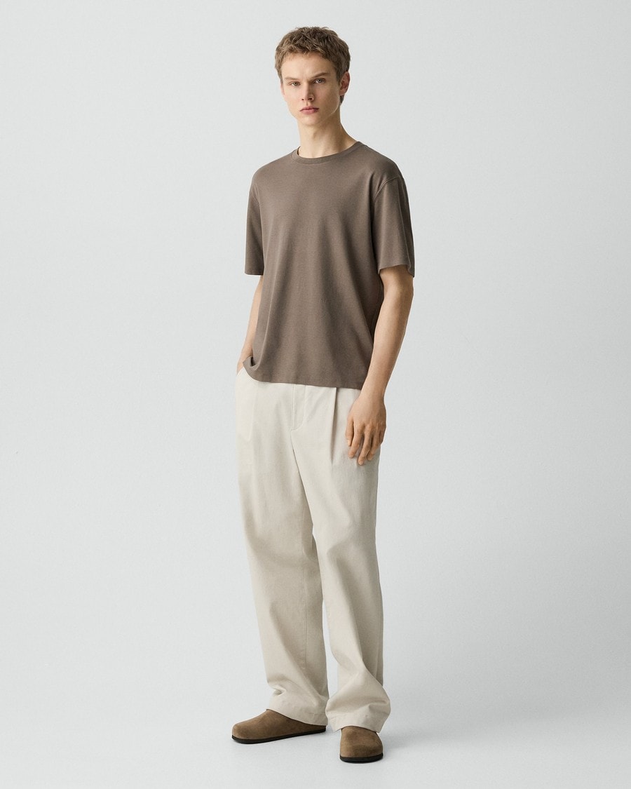 Relaxed Tee in Cotton Jersey