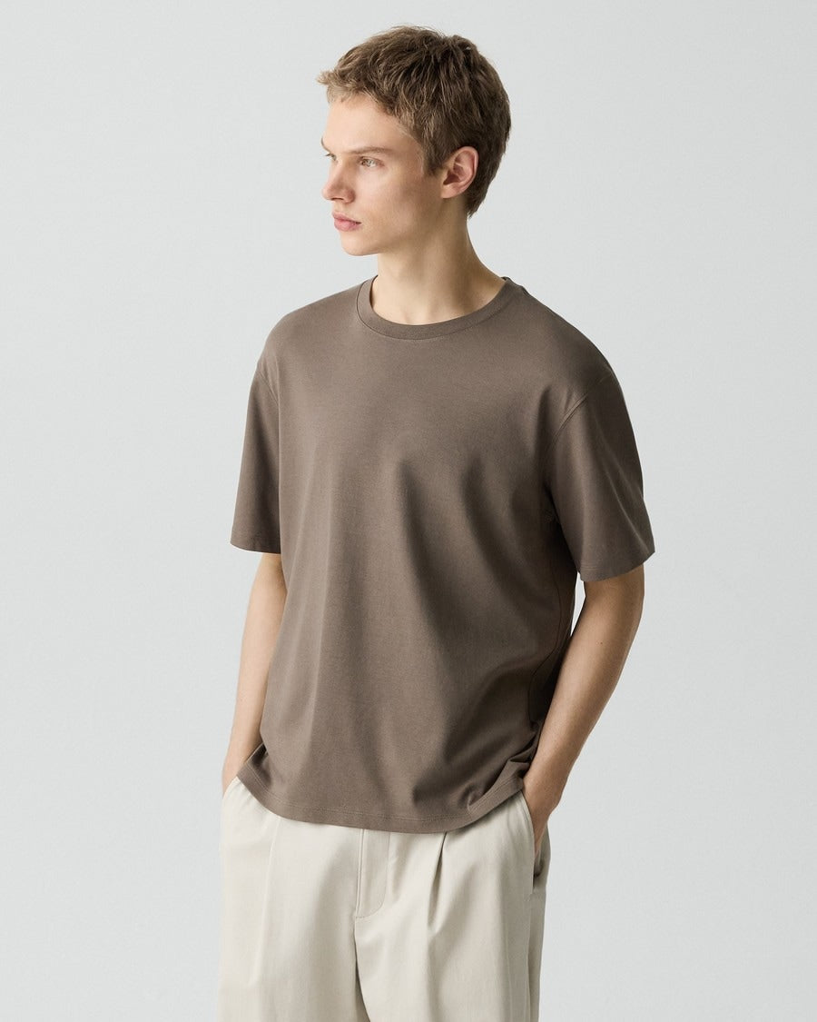 Relaxed Tee in Cotton Jersey