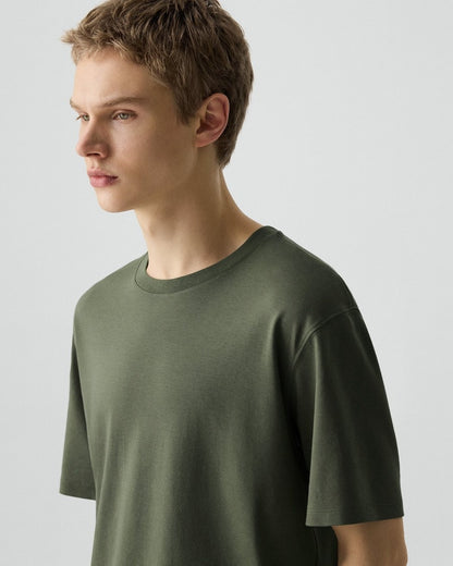 Relaxed Tee in Cotton Jersey