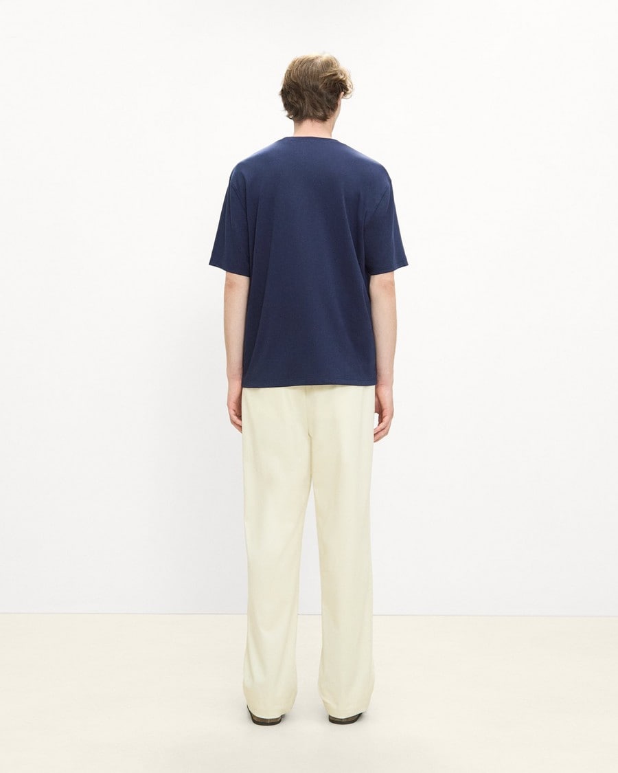 Relaxed Tee in Cotton Jersey