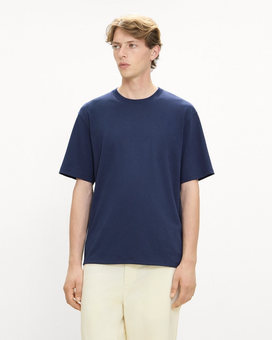 Relaxed Tee in Cotton Jersey
