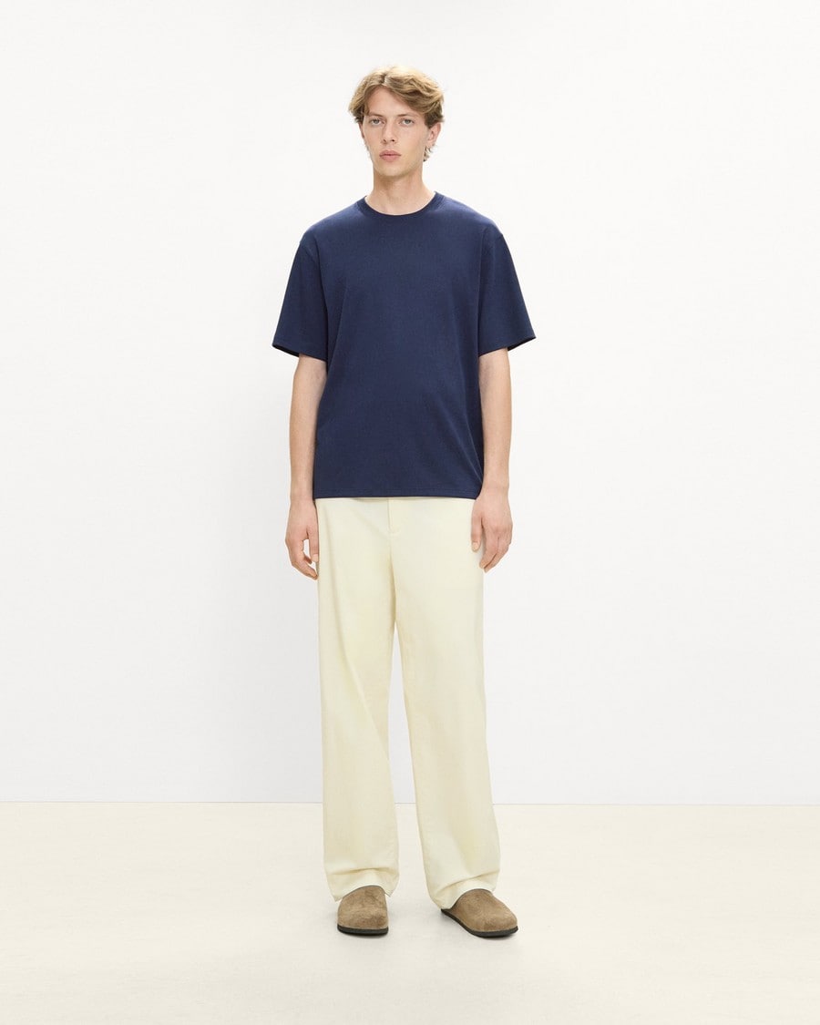 Relaxed Tee in Cotton Jersey