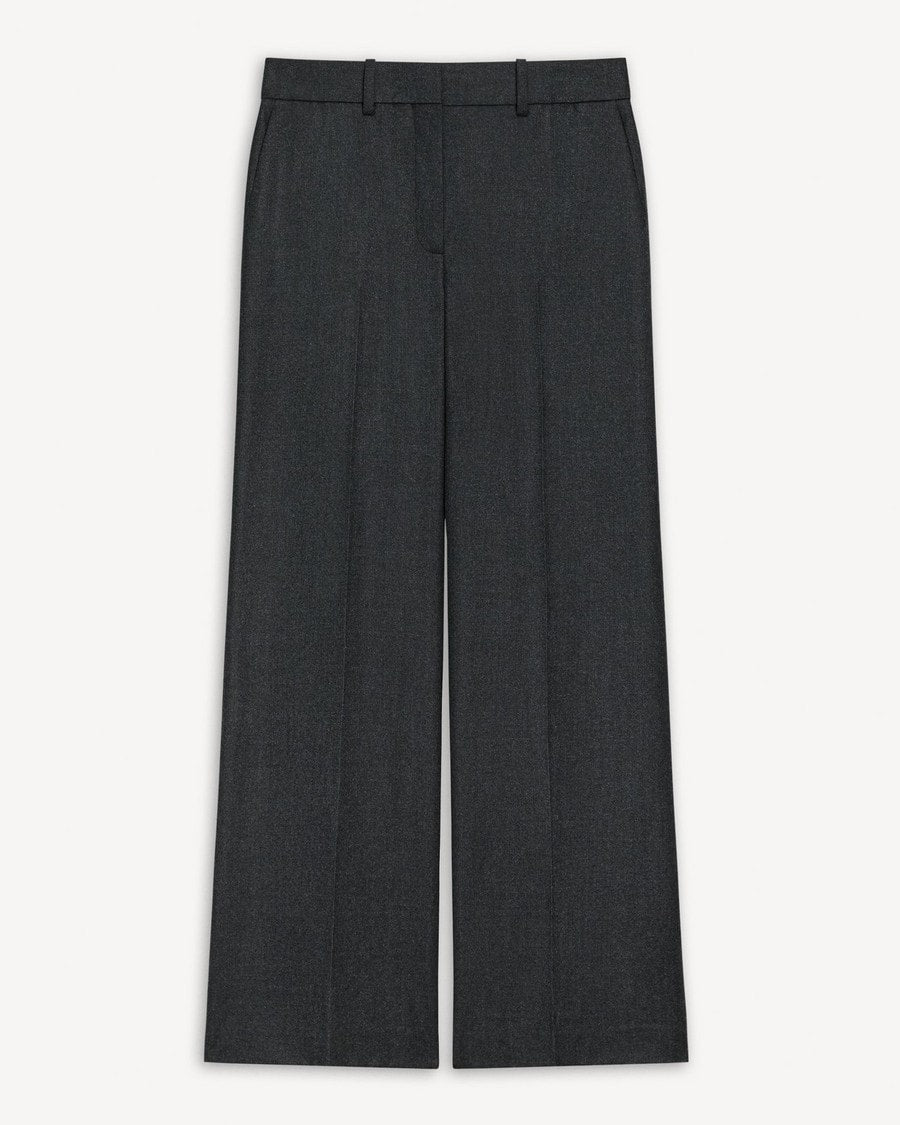 Classic Straight Pant in Sleek Flannel