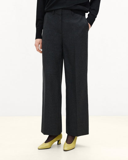 Classic Straight Pant in Sleek Flannel