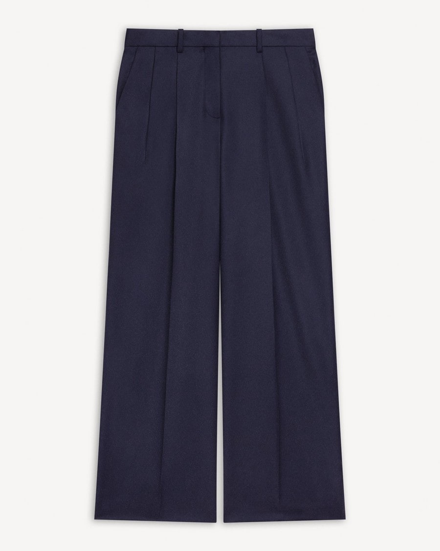 Classic Straight Pant in Sleek Flannel