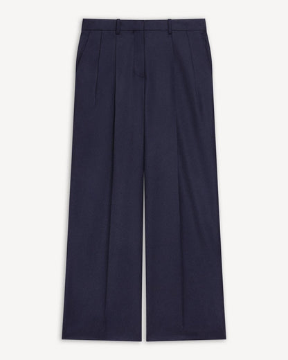 Classic Straight Pant in Sleek Flannel