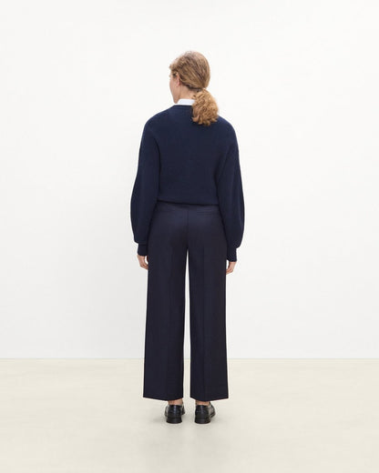 Classic Straight Pant in Sleek Flannel