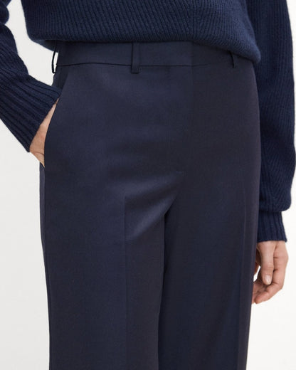 Classic Straight Pant in Sleek Flannel