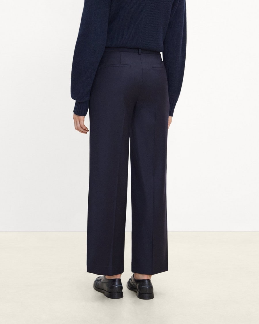 Classic Straight Pant in Sleek Flannel