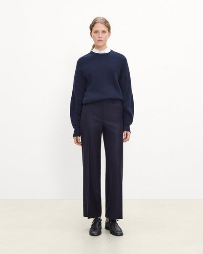 Classic Straight Pant in Sleek Flannel