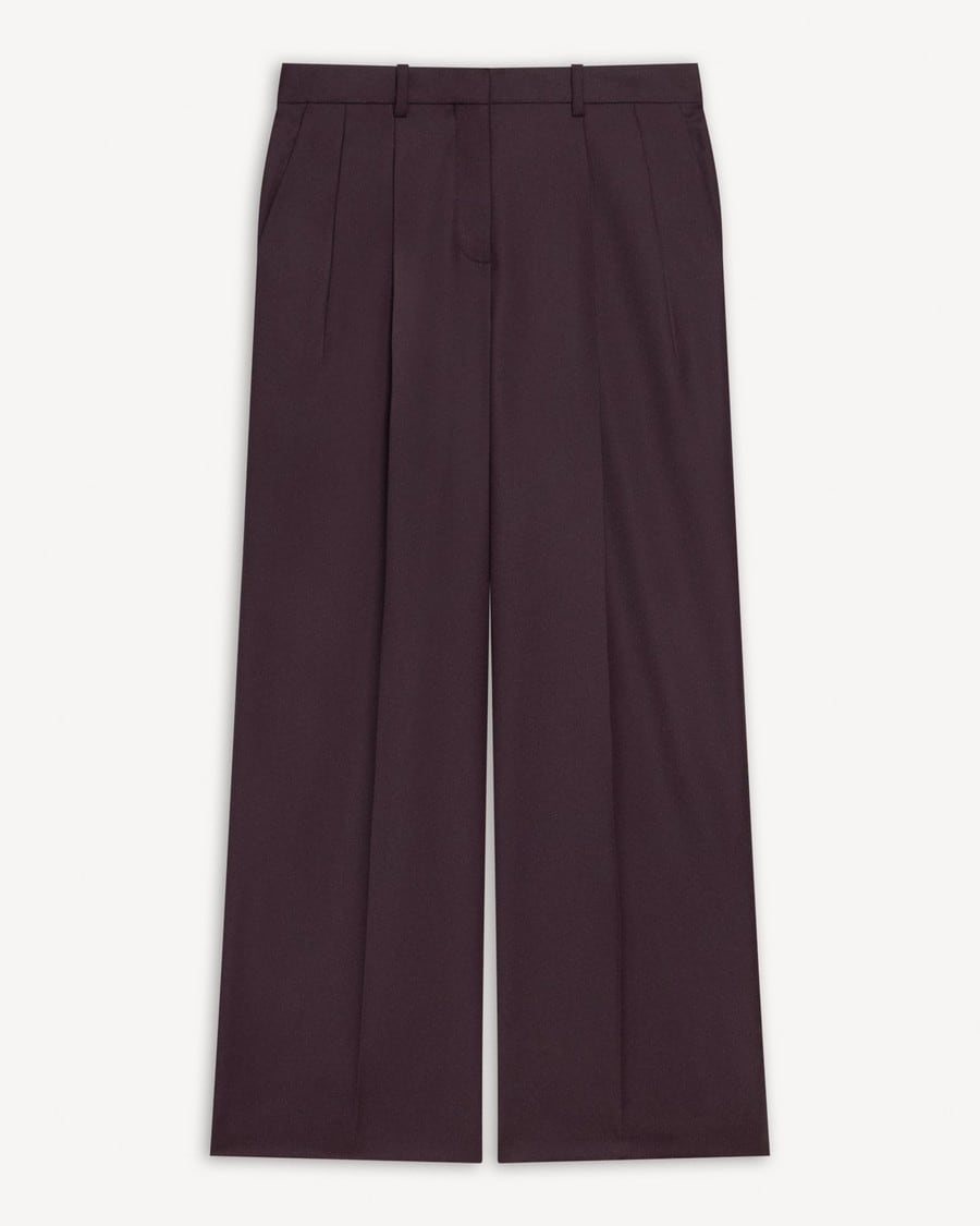 Classic Straight Pant in Sleek Flannel