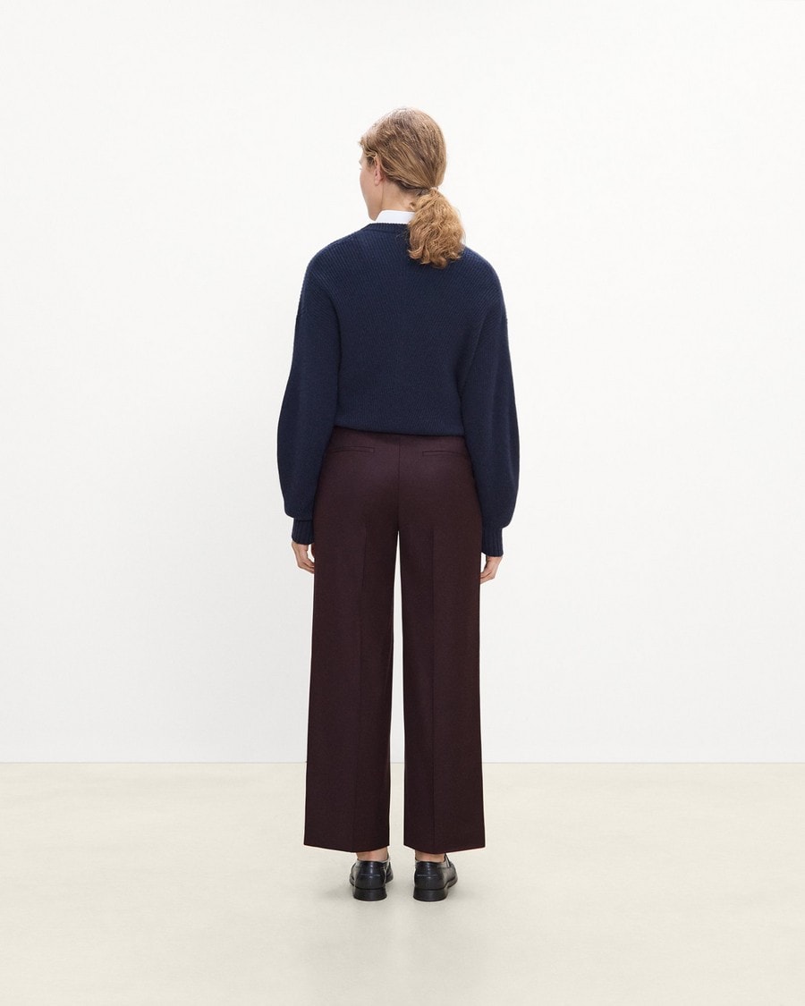 Classic Straight Pant in Sleek Flannel