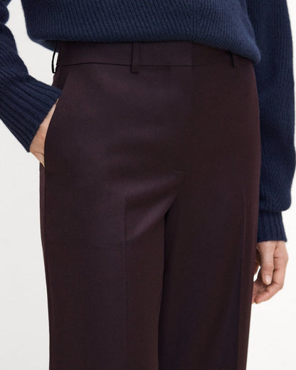 Classic Straight Pant in Sleek Flannel