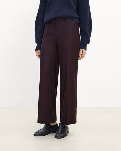 Classic Straight Pant in Sleek Flannel
