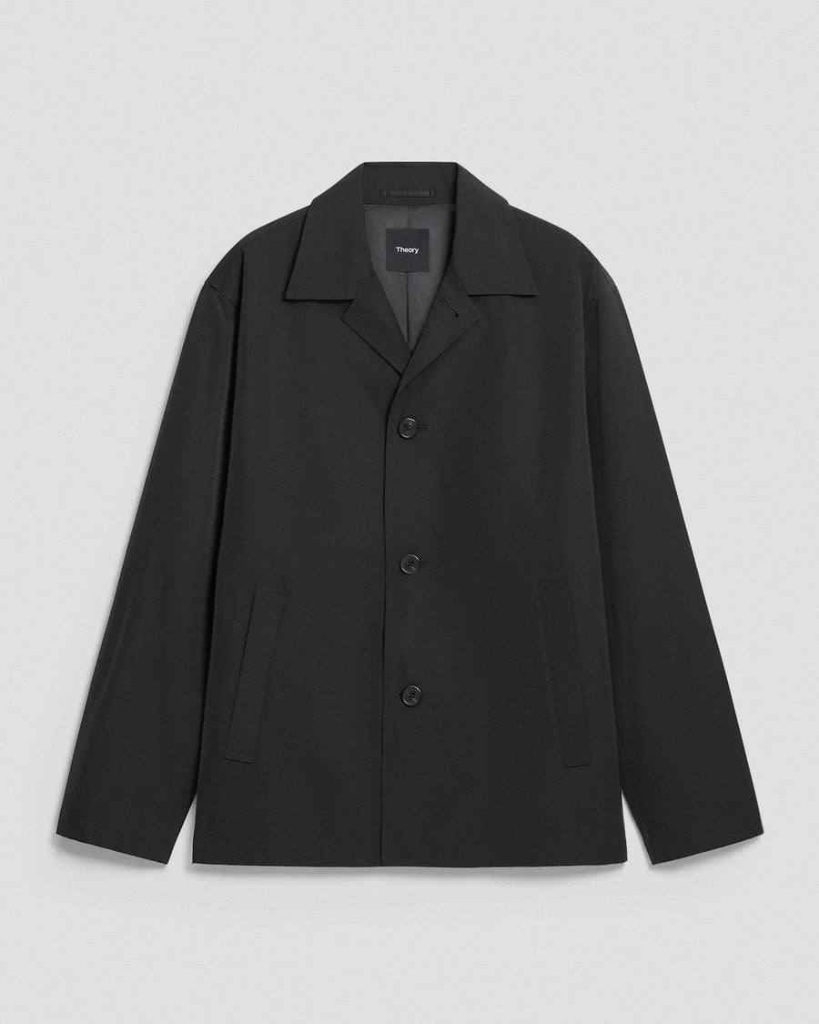 Shirt Collar Jacket in Foundation Twill