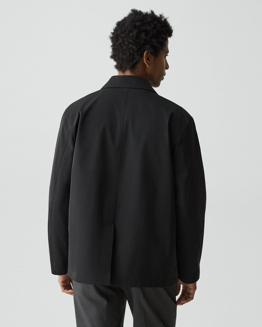 Shirt Collar Jacket in Foundation Twill