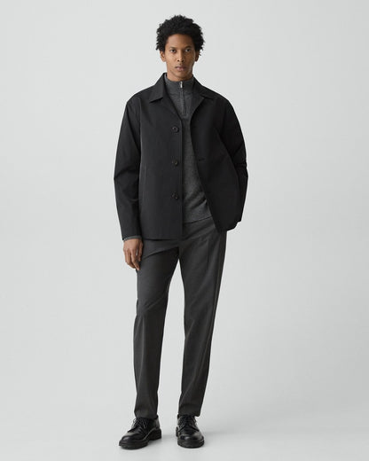 Shirt Collar Jacket in Foundation Twill