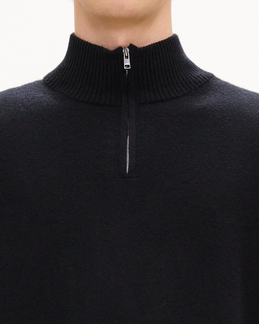 Hilles Quarter-Zip Sweater in Cashmere