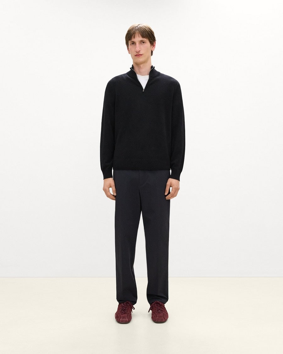Hilles Quarter-Zip Sweater in Cashmere