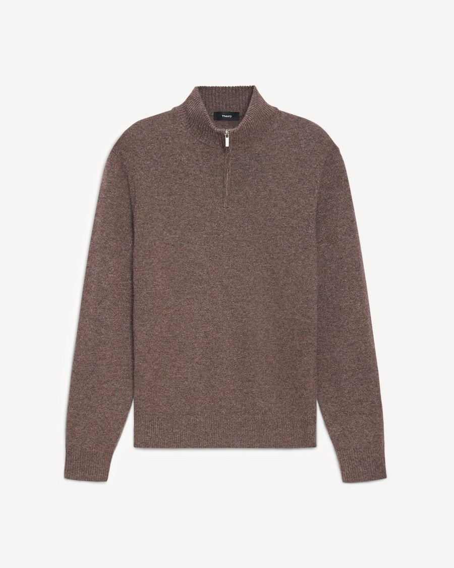 Hilles Quarter-Zip Sweater in Cashmere