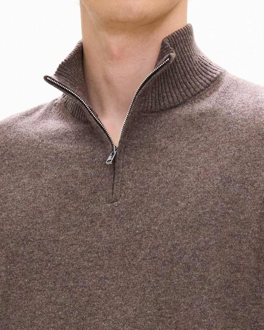 Hilles Quarter-Zip Sweater in Cashmere