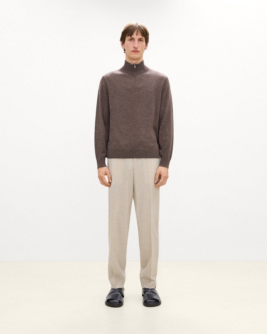 Hilles Quarter-Zip Sweater in Cashmere