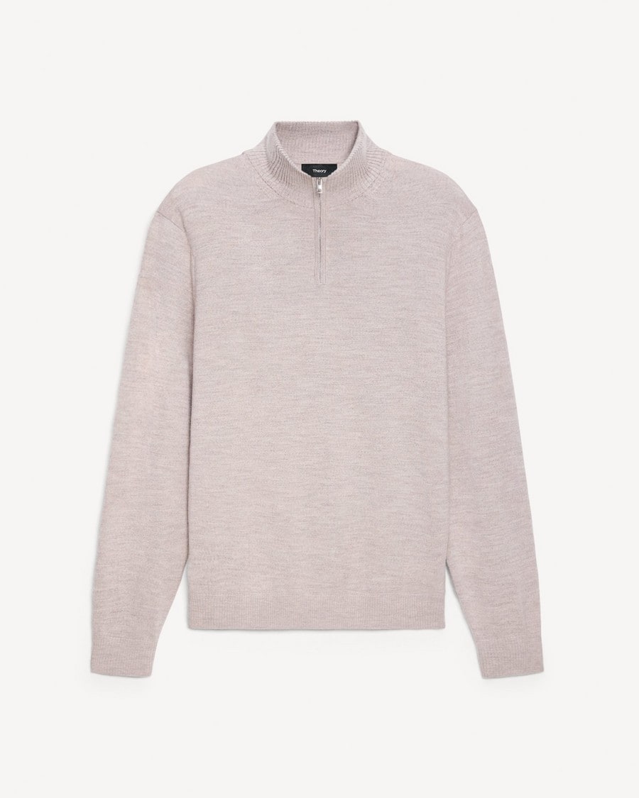 Hilles Quarter-Zip Sweater in Cashmere