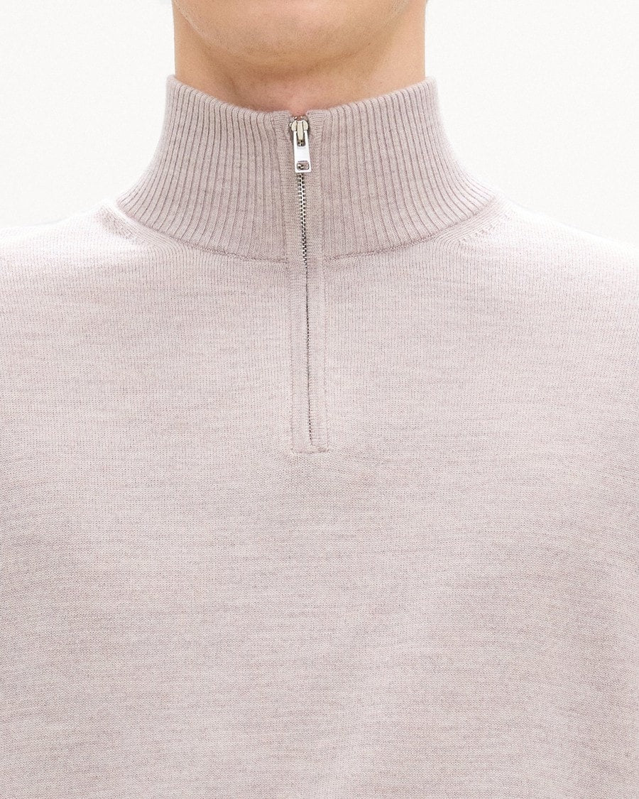 Hilles Quarter-Zip Sweater in Cashmere