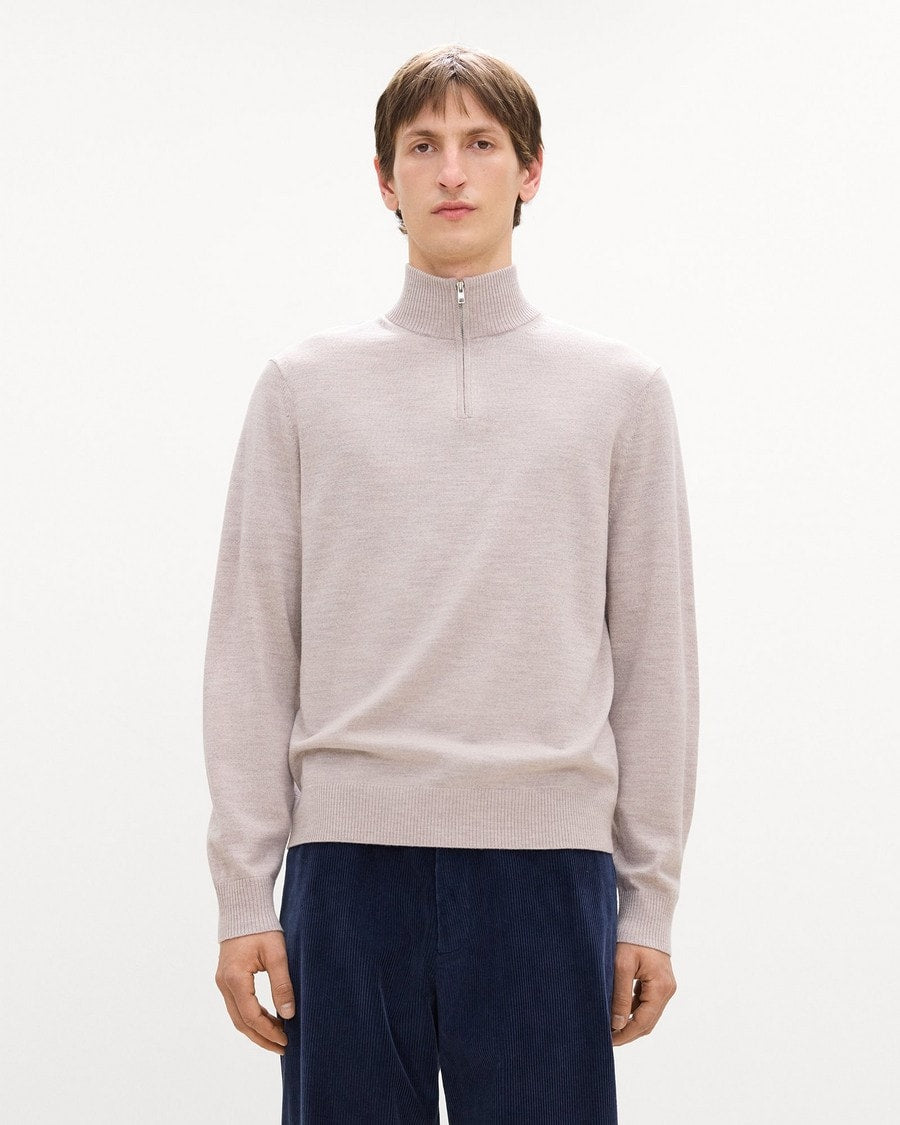 Hilles Quarter-Zip Sweater in Cashmere