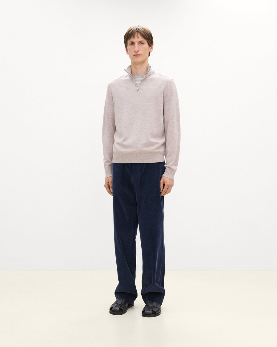 Hilles Quarter-Zip Sweater in Cashmere