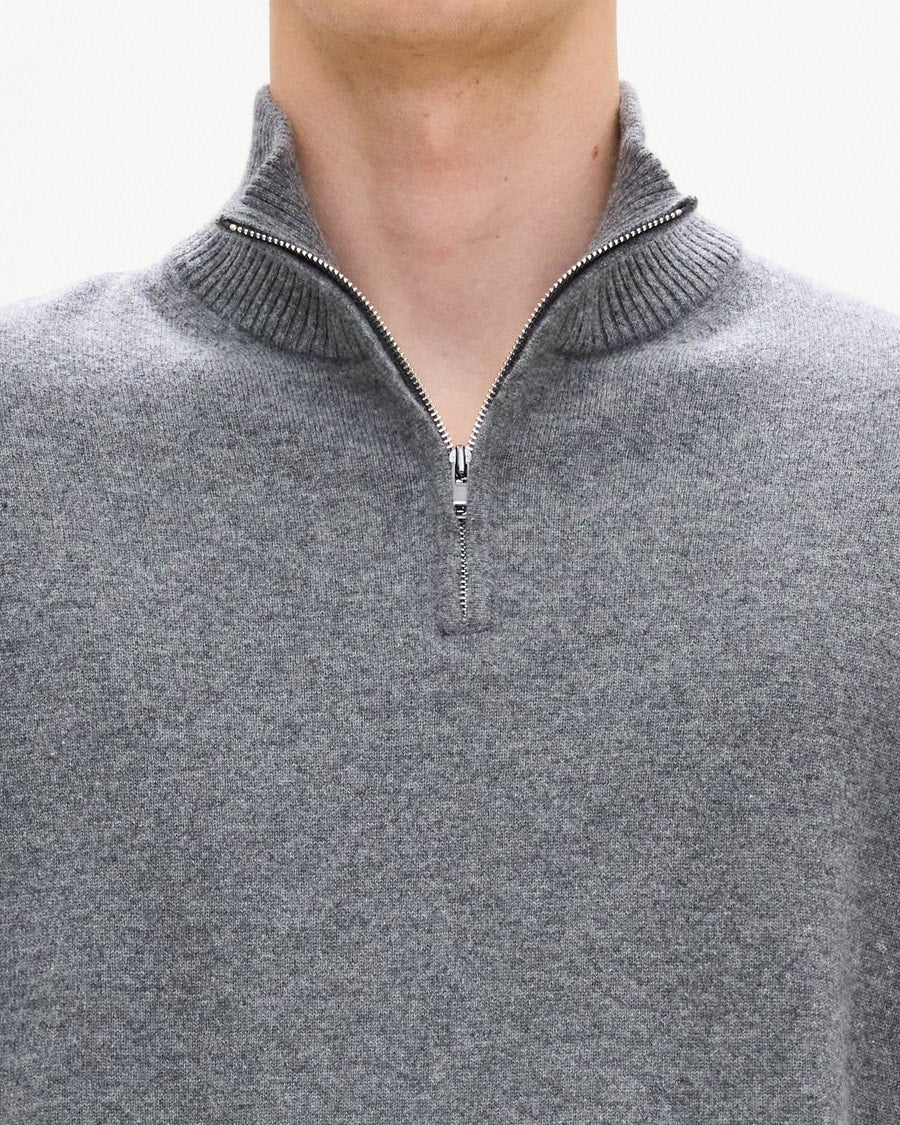 Hilles Quarter-Zip Sweater in Cashmere