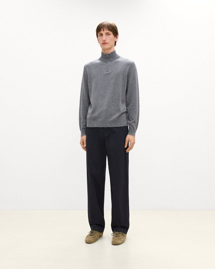 Hilles Quarter-Zip Sweater in Cashmere